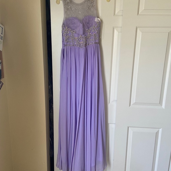 Light Purple Prom Dress - Picture 3 of 3